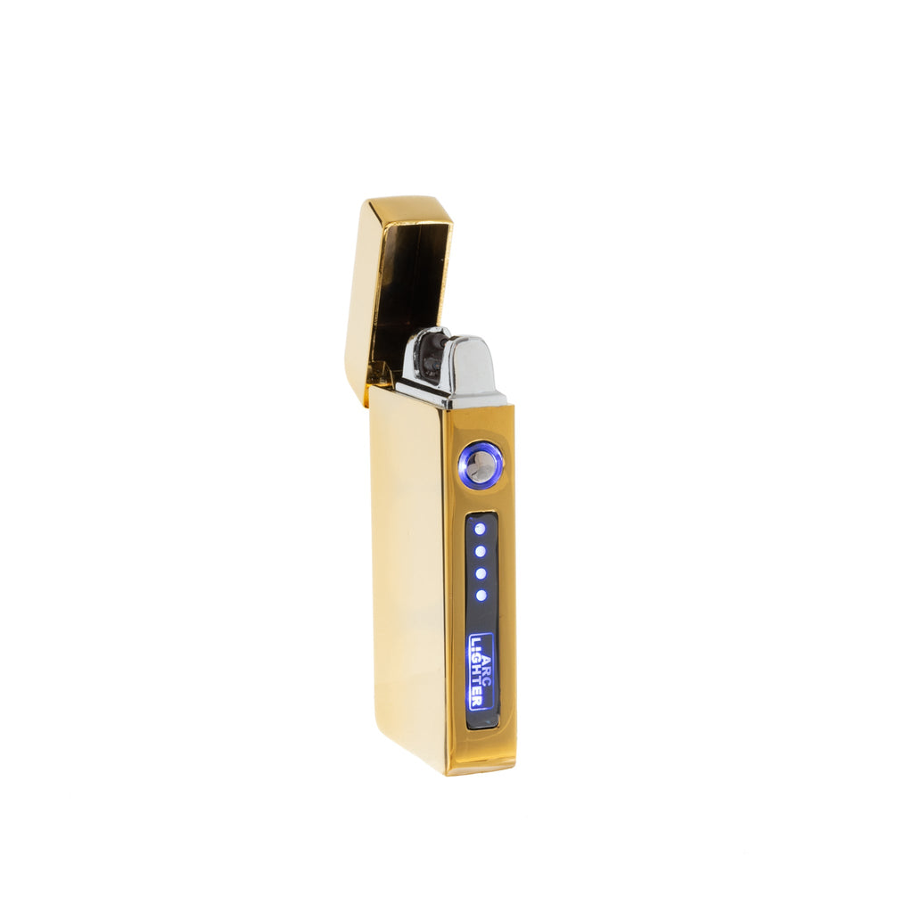 Flameless Flip Top Lighter Gold