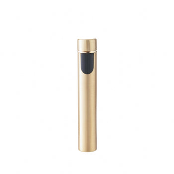 Flameless Cylinder Lighter Gold 3.25