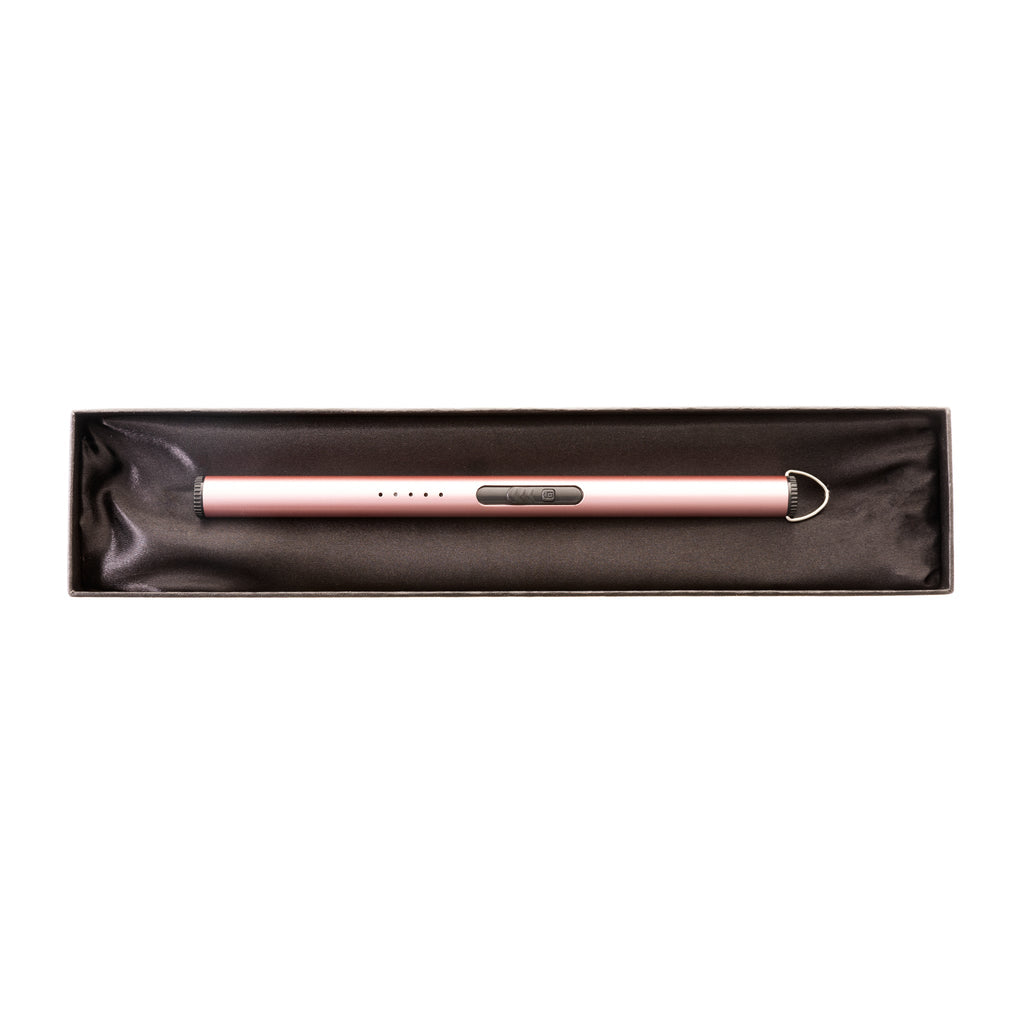 Flameless Cylinder Lighter Pink 8.75"