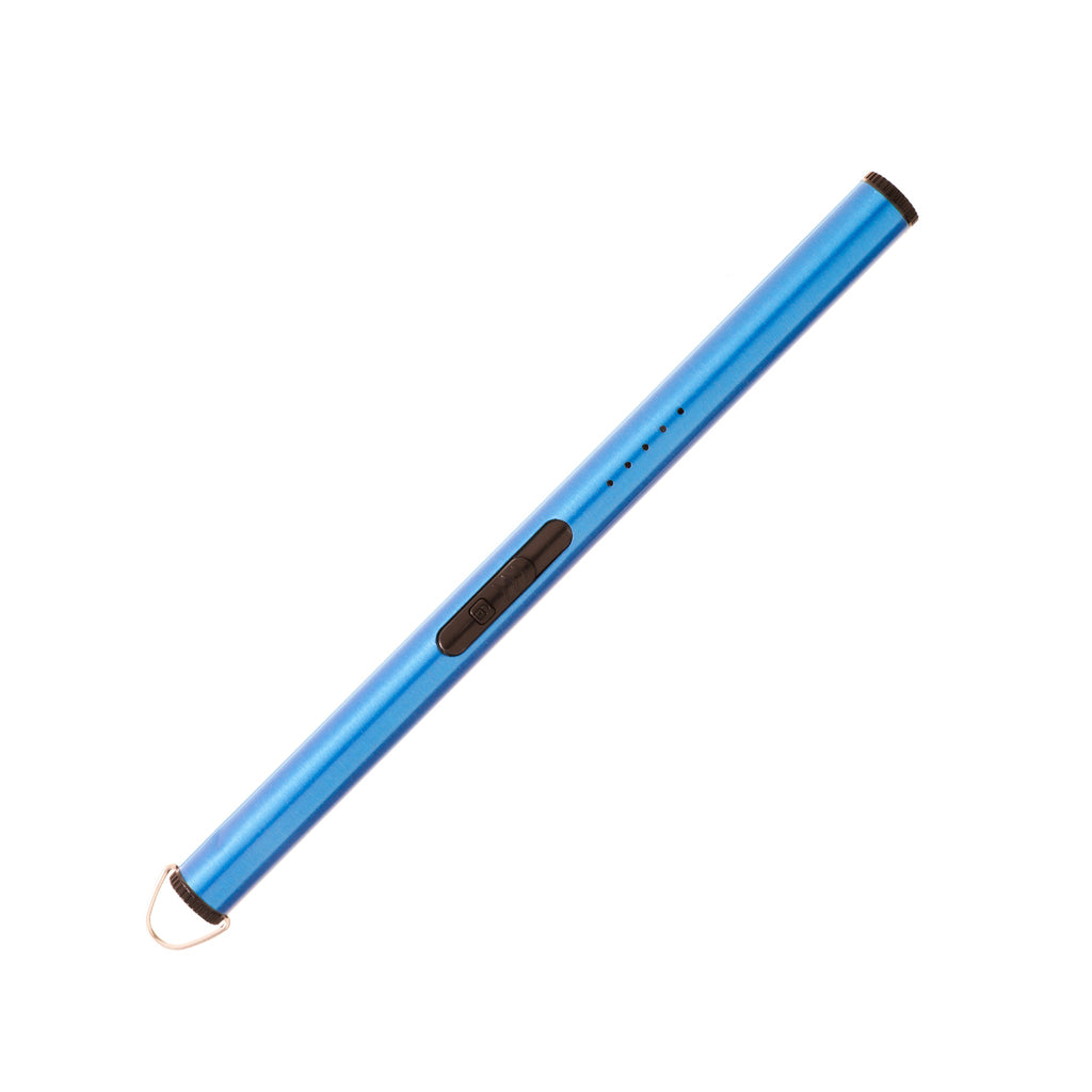 Flameless Cylinder Lighter Blue 8.75"