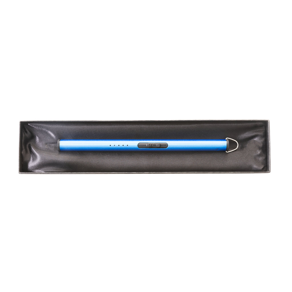 Flameless Cylinder Lighter Blue 8.75"