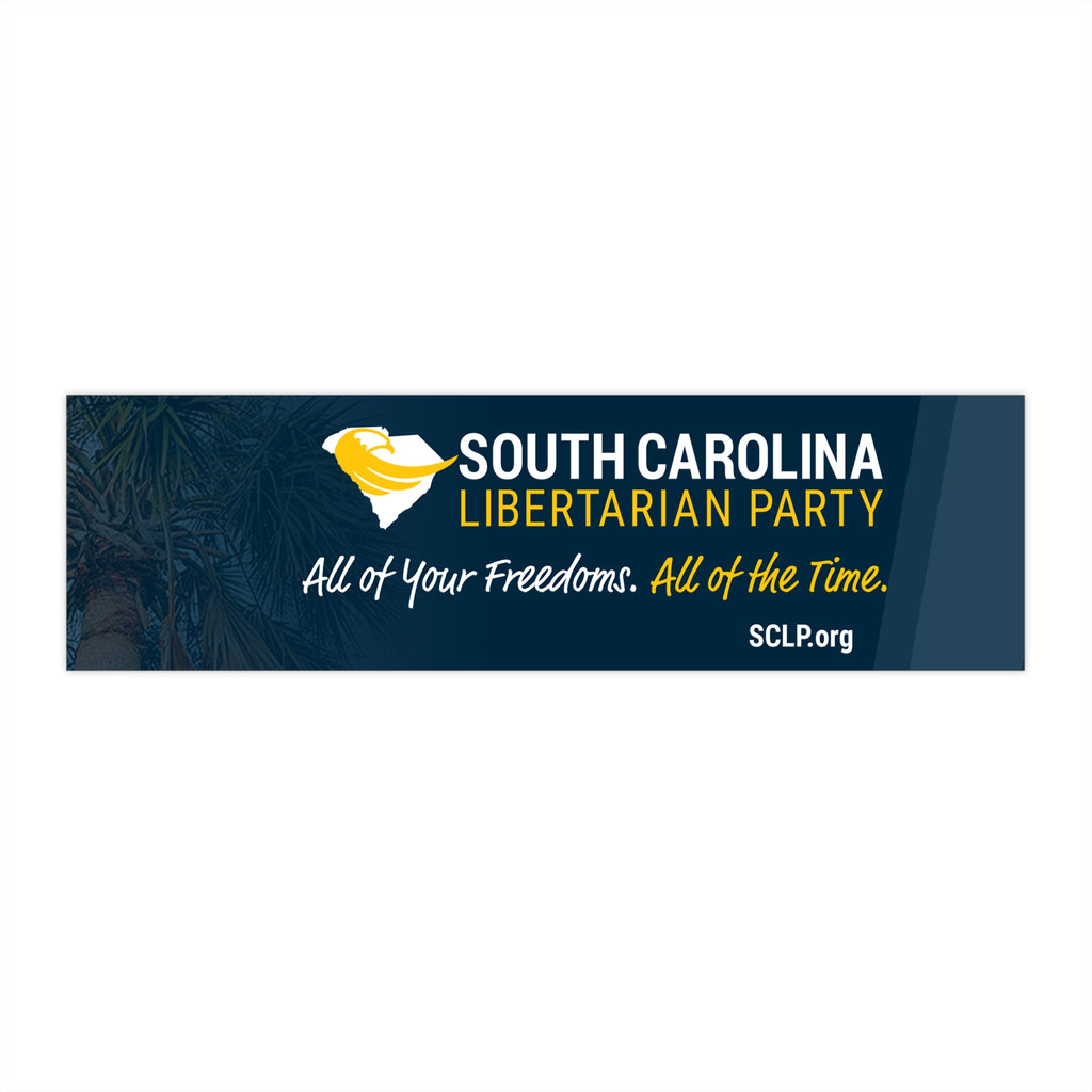 South Carolina Libertarian Party Bumper Sticker