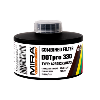 MIRA Safety DotPro 330 CBRN and Industrial Gas Mask Filter