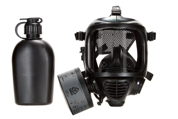 Military Gas Mask & Nuclear Attack Survival Kit 