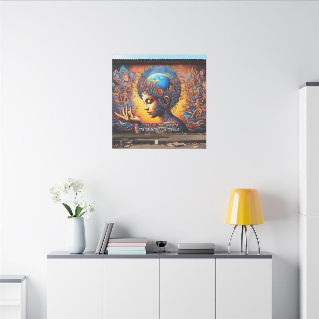 WITH OUR MINDS Matte Canvas, Stretched, 0.75"