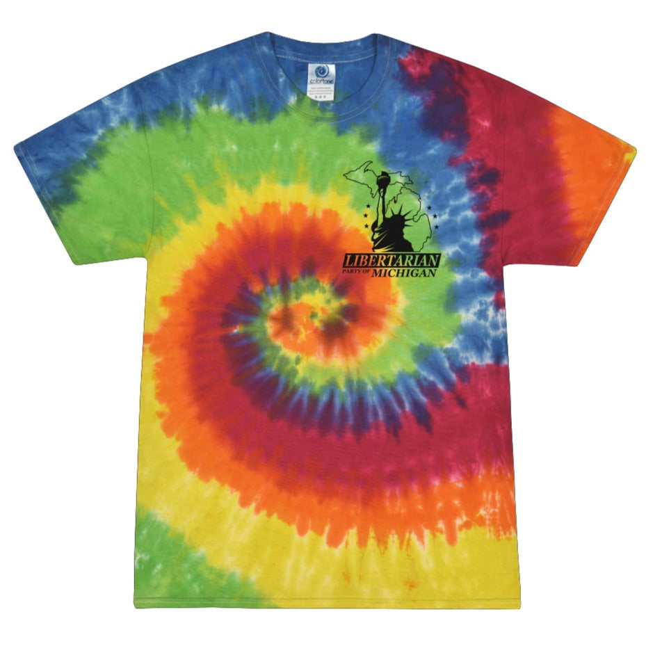 Libertarian Party of Michigan Tie Dye Tee