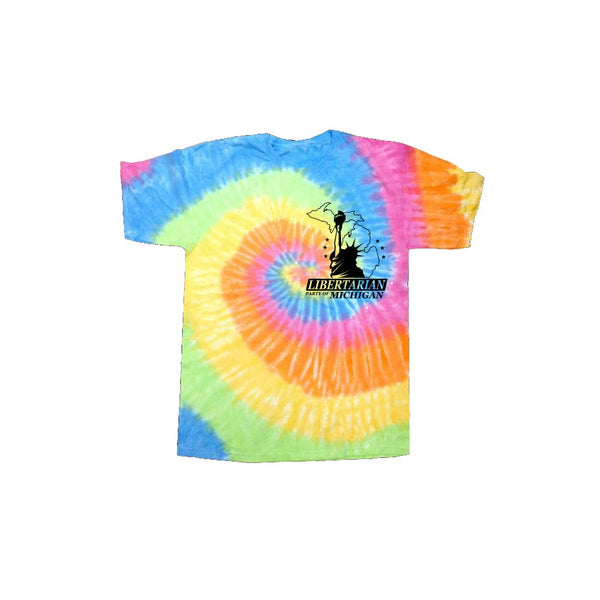 Libertarian Party of Michigan Youth Tie Dye Tee