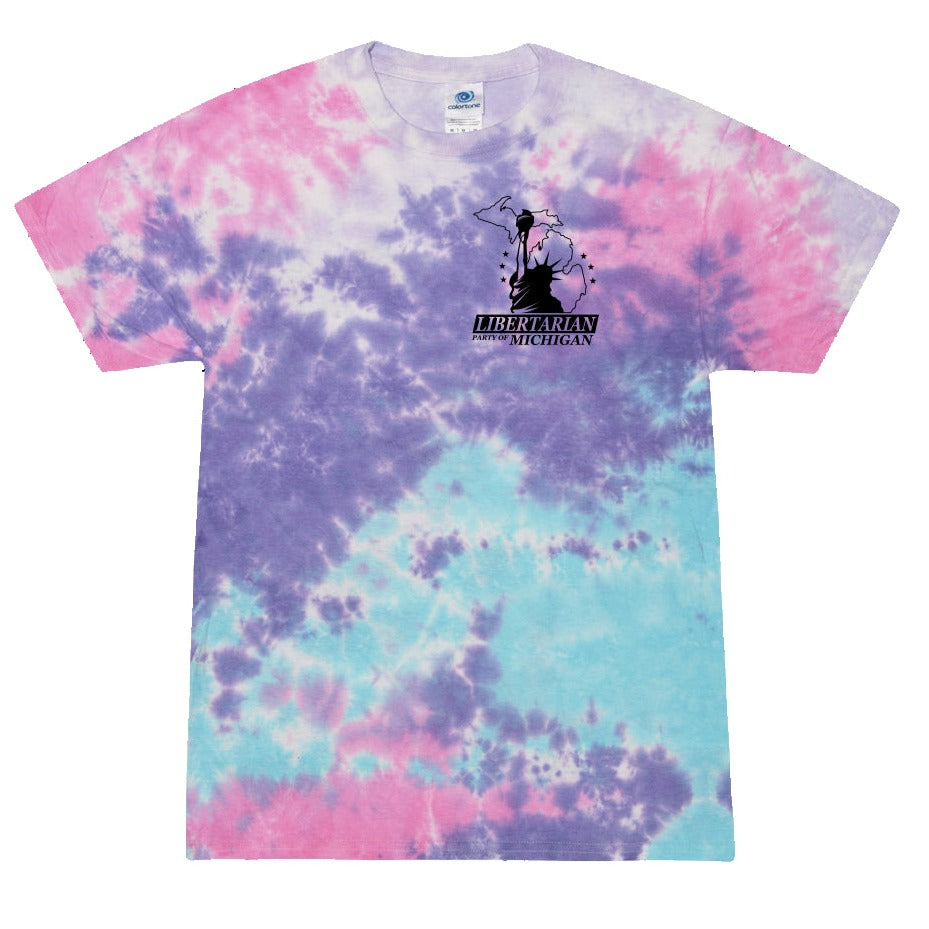 Libertarian Party of Michigan Youth Tie Dye Tee