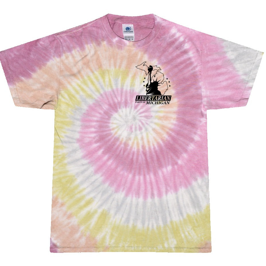 Libertarian Party of Michigan Youth Tie Dye Tee