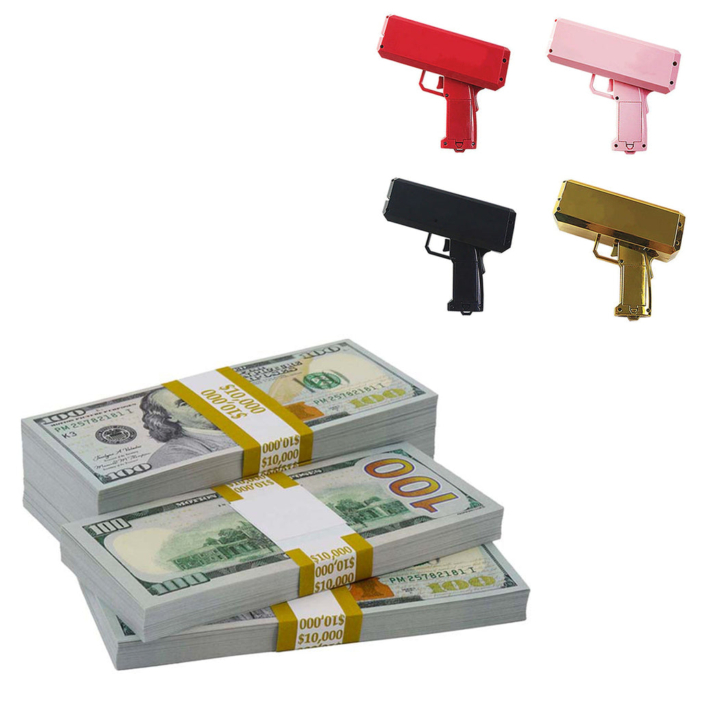 $50,000 New Series Stacks with Money Gun