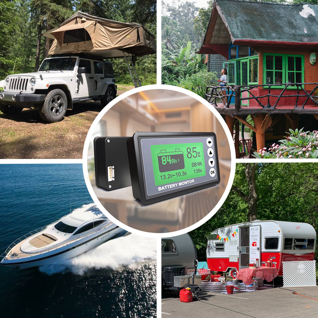 500 Amps Battery Monitor by ACOPOWER