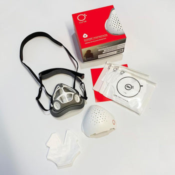 1.0 - O2 Curve Respirator w/ 3 Filters & Sports Strap by O2 Curve Shop