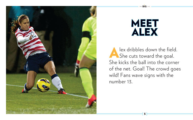 The Big Time: Alex Morgan by The Creative Company Shop