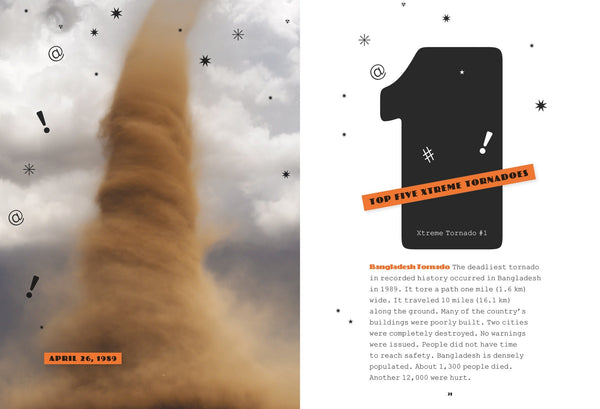 X-Books: Weather: Tornadoes by The Creative Company Shop