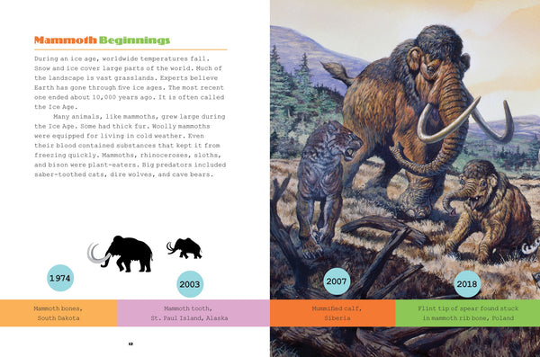 X-Books: Ice Age Creatures: Mammoths by The Creative Company Shop