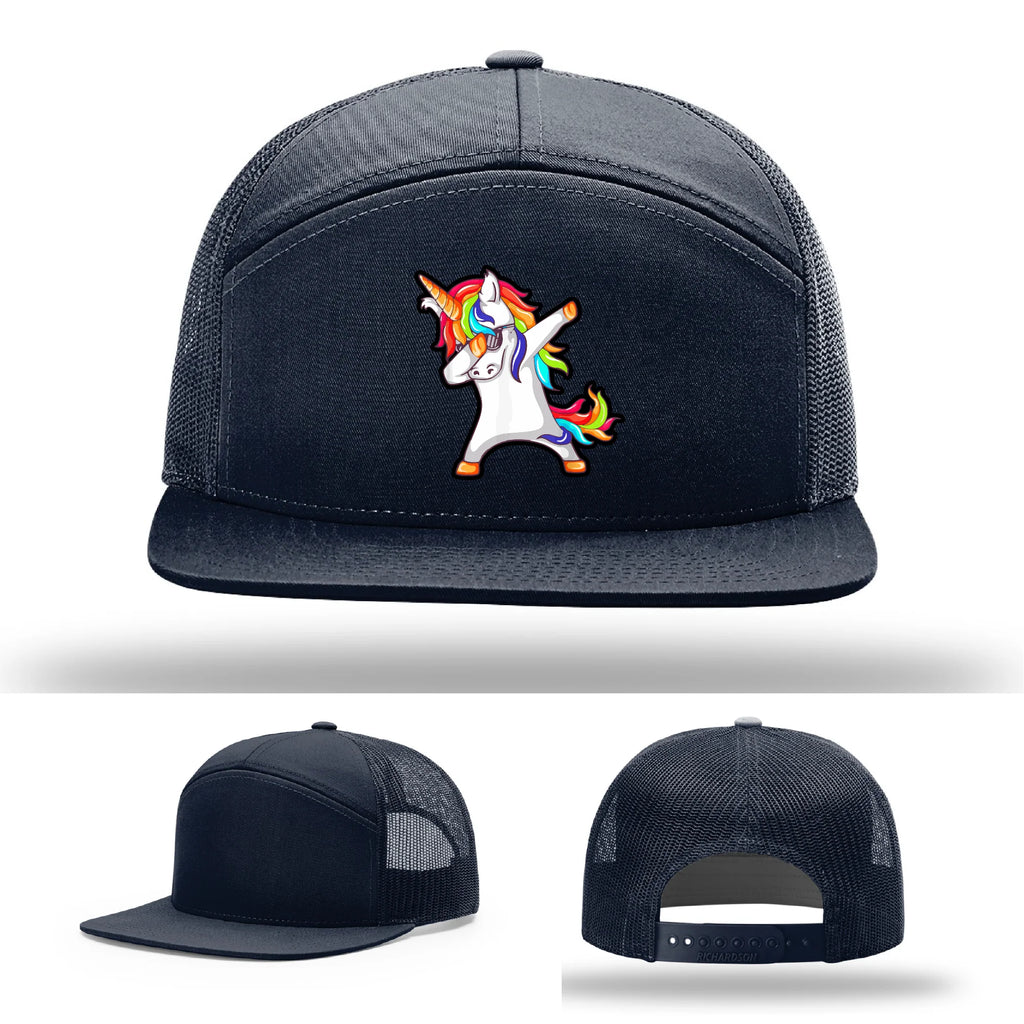 Dabcorn Leather Patch Hat Dabbing Unicorn