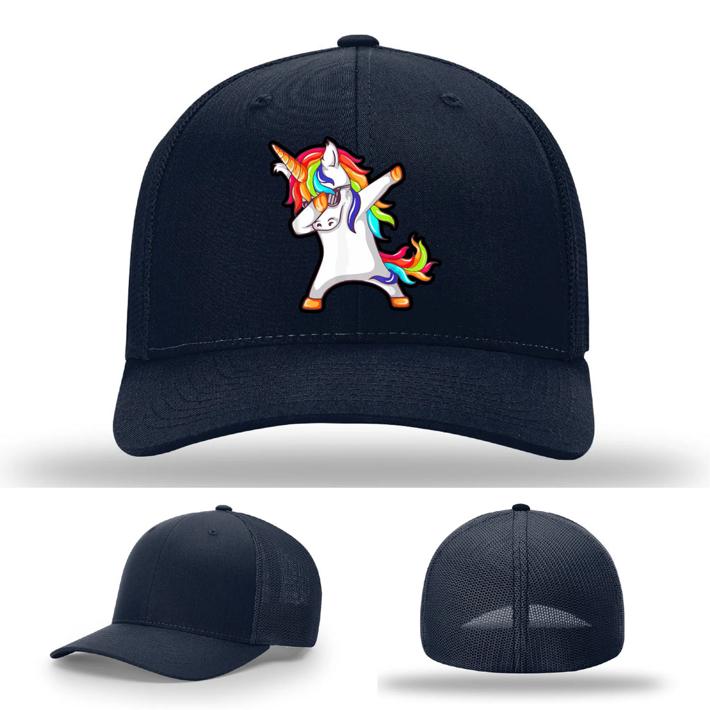 Dabcorn Leather Patch Hat Dabbing Unicorn