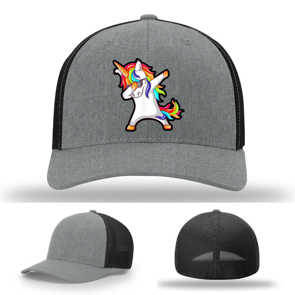 Dabcorn Leather Patch Hat Dabbing Unicorn