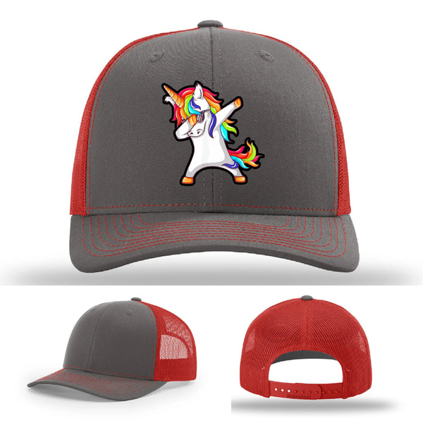 Dabcorn Leather Patch Hat Dabbing Unicorn