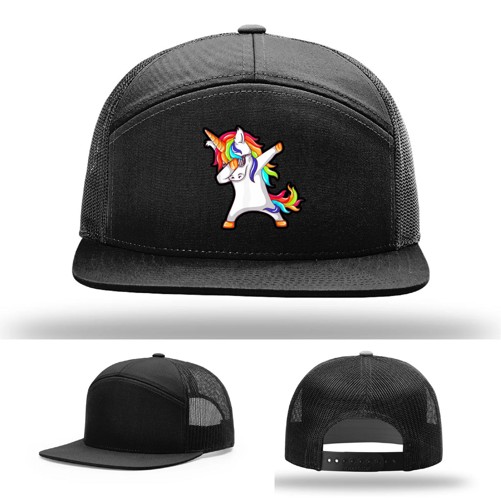 Dabcorn Leather Patch Hat Dabbing Unicorn