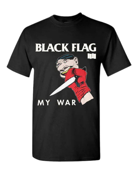 Black Flag My War Album T-shirt SST Records
