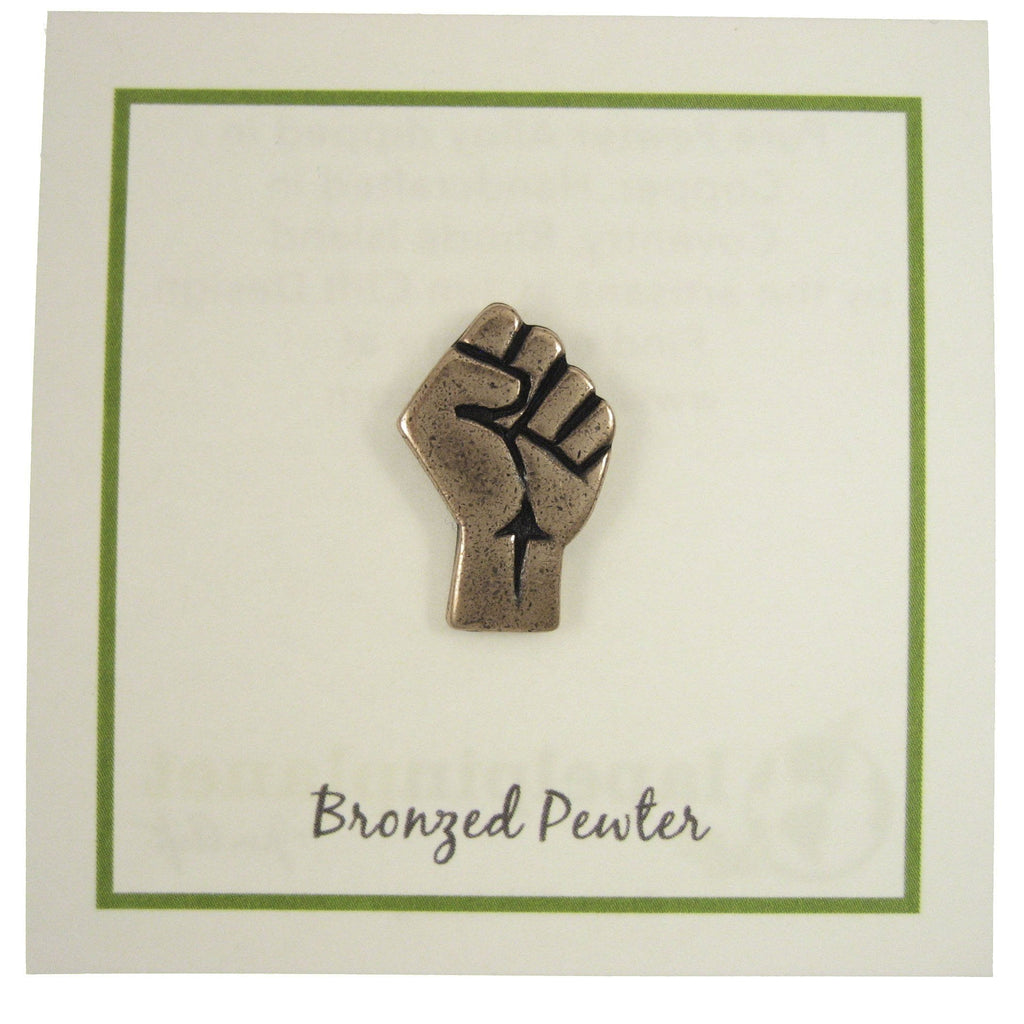 Civil Rights Copper Lapel Pin