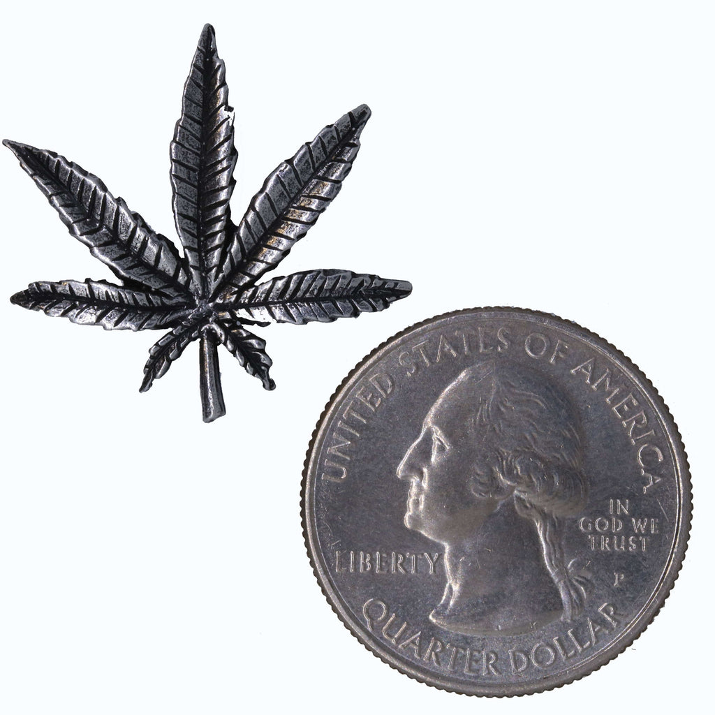 Marijuana Leaf Lapel Pin