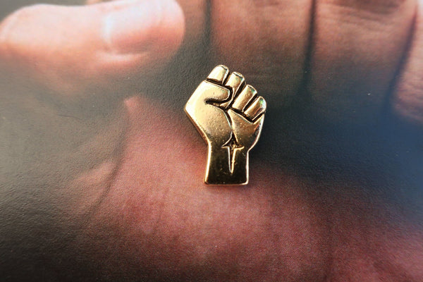 Civil Rights Gold Lapel Pin