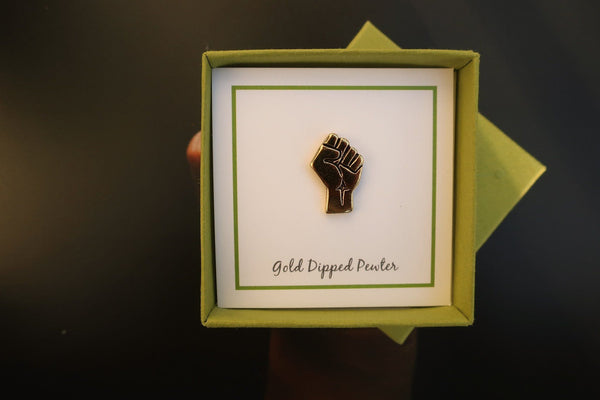 Civil Rights Gold Lapel Pin