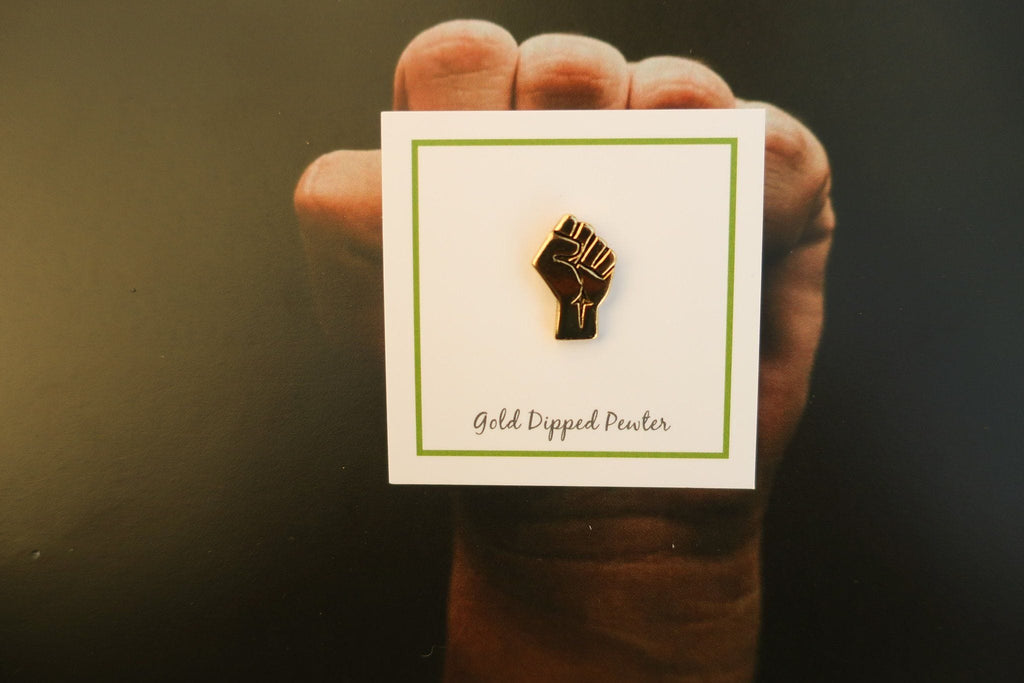 Civil Rights Gold Lapel Pin