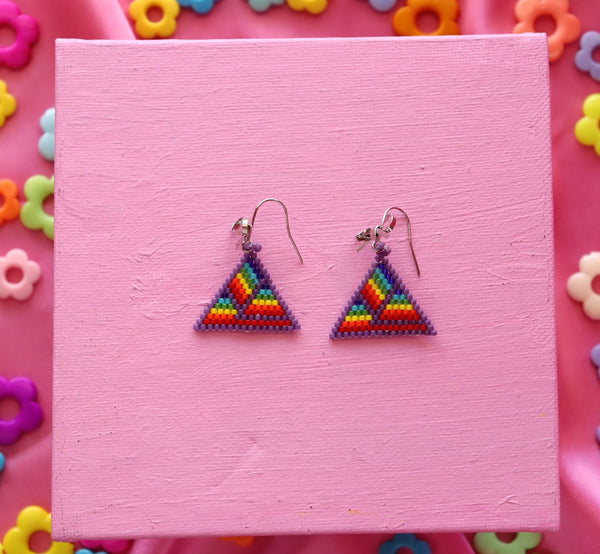 Beaded Pride Earrings