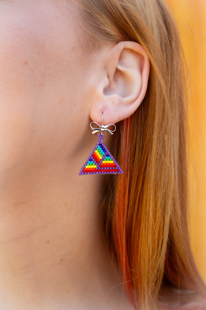 Beaded Pride Earrings