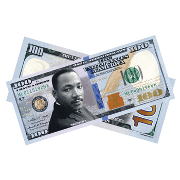 $100 Martin Luther King Jr. Commemorative Bills