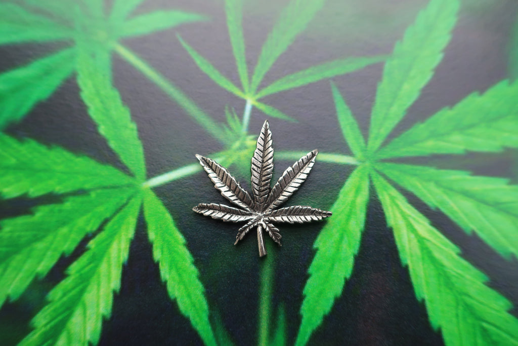 Marijuana Leaf Lapel Pin