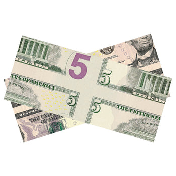 $5 Mis-Made Bills by Prop Money Inc