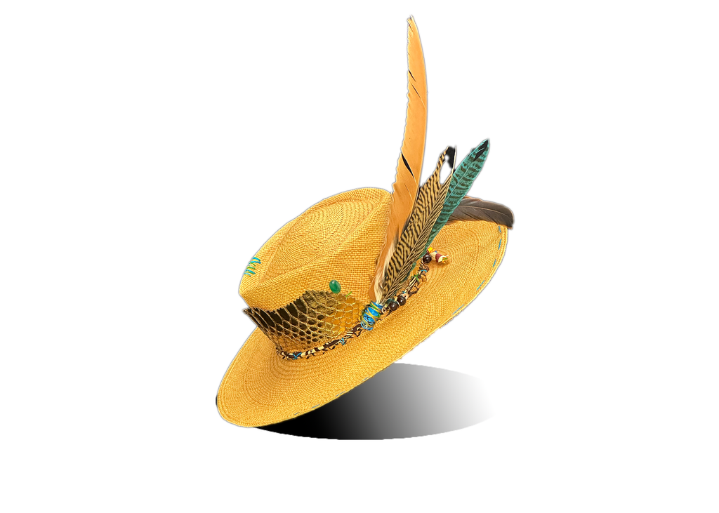 "Askari" Brisa Straw Hat by B.M. Franklin & Co