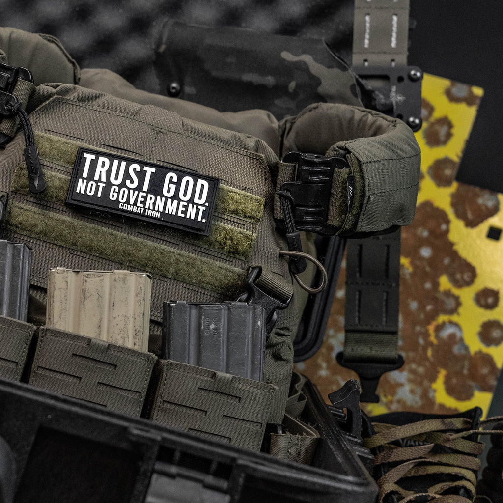 Trust God. Not Government. PVC Patch