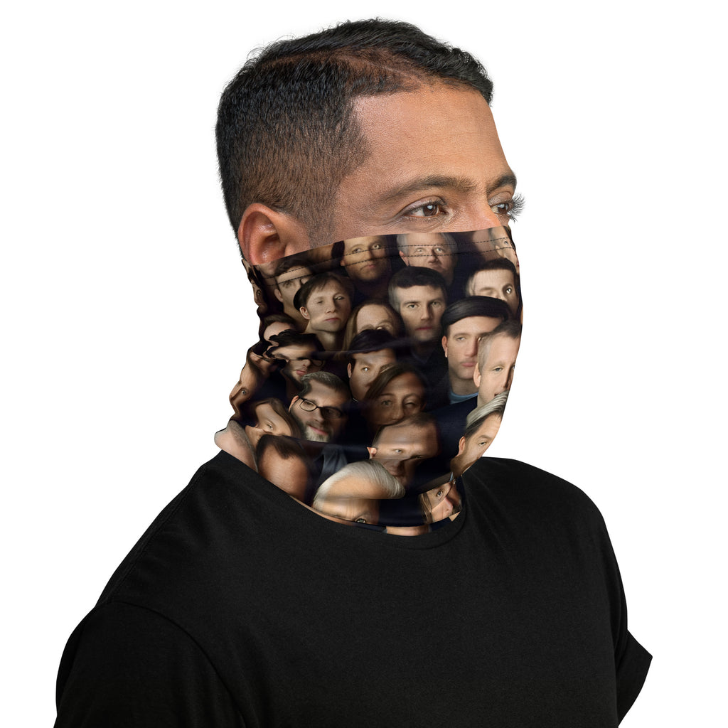 Banish Big Brother Anti-Facial Recognition Neck Gaiter / Facemask