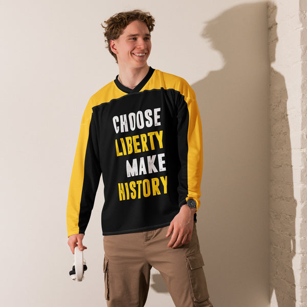 Choose Liberty Make History fan jersey