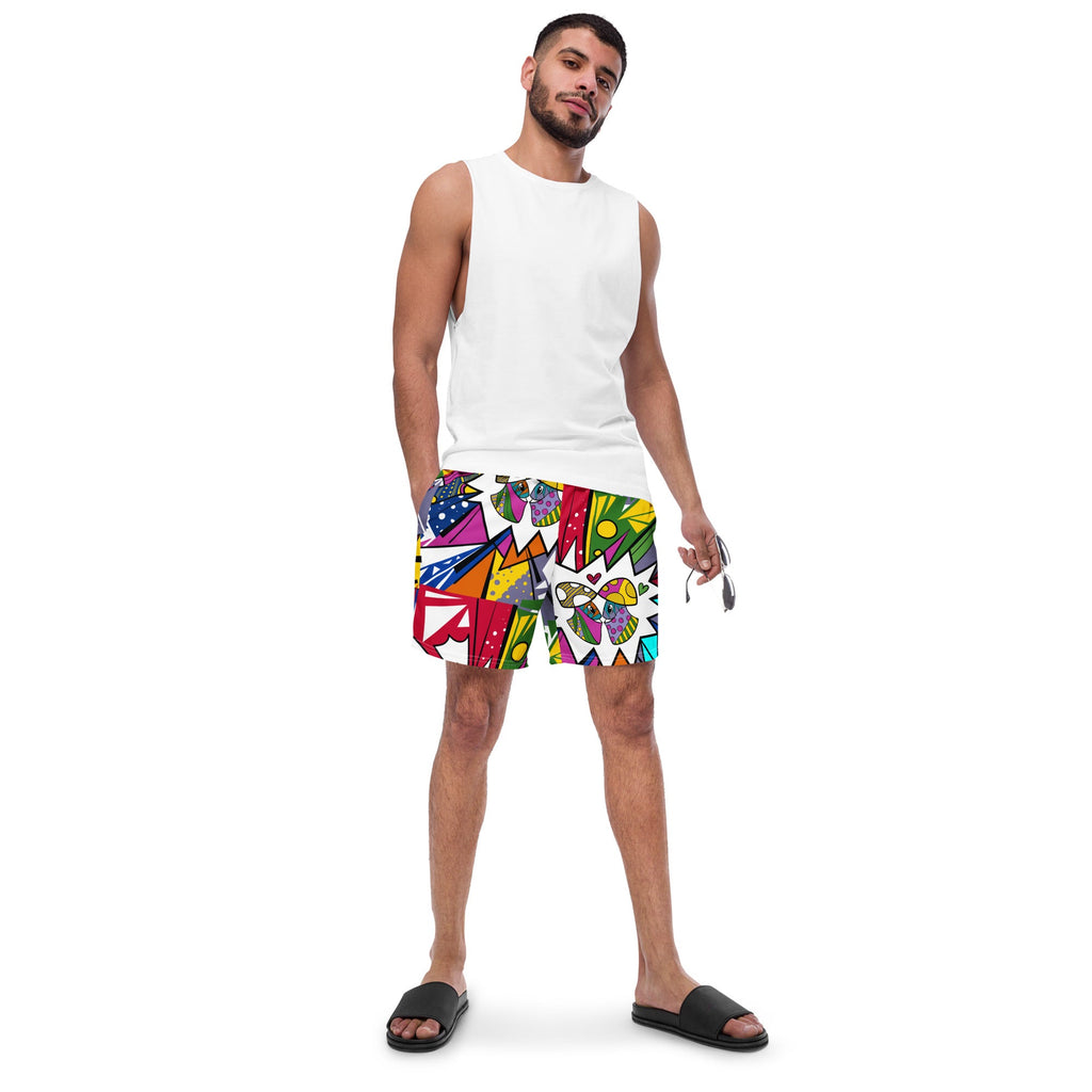 Mushmore Recycled Swim Trunks