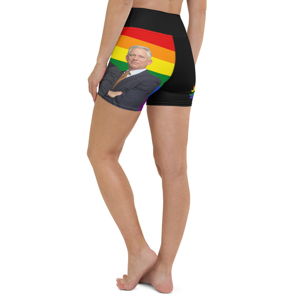 Chase and Mike 2024 LGBT Yoga Shorts