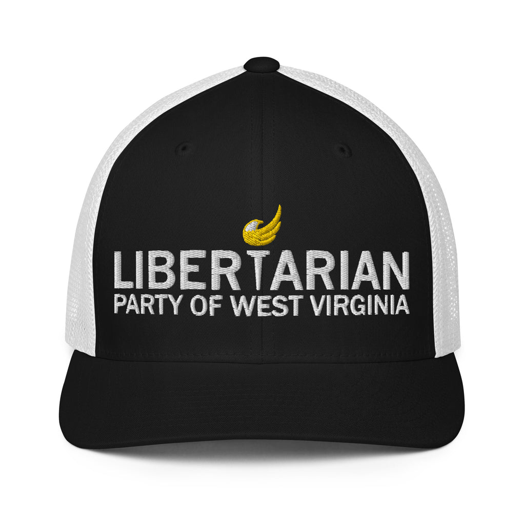 Libertarian Party of West Virginia Closed-back trucker cap