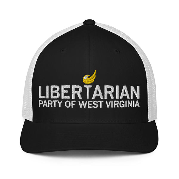 Libertarian Party of West Virginia Closed-back trucker cap