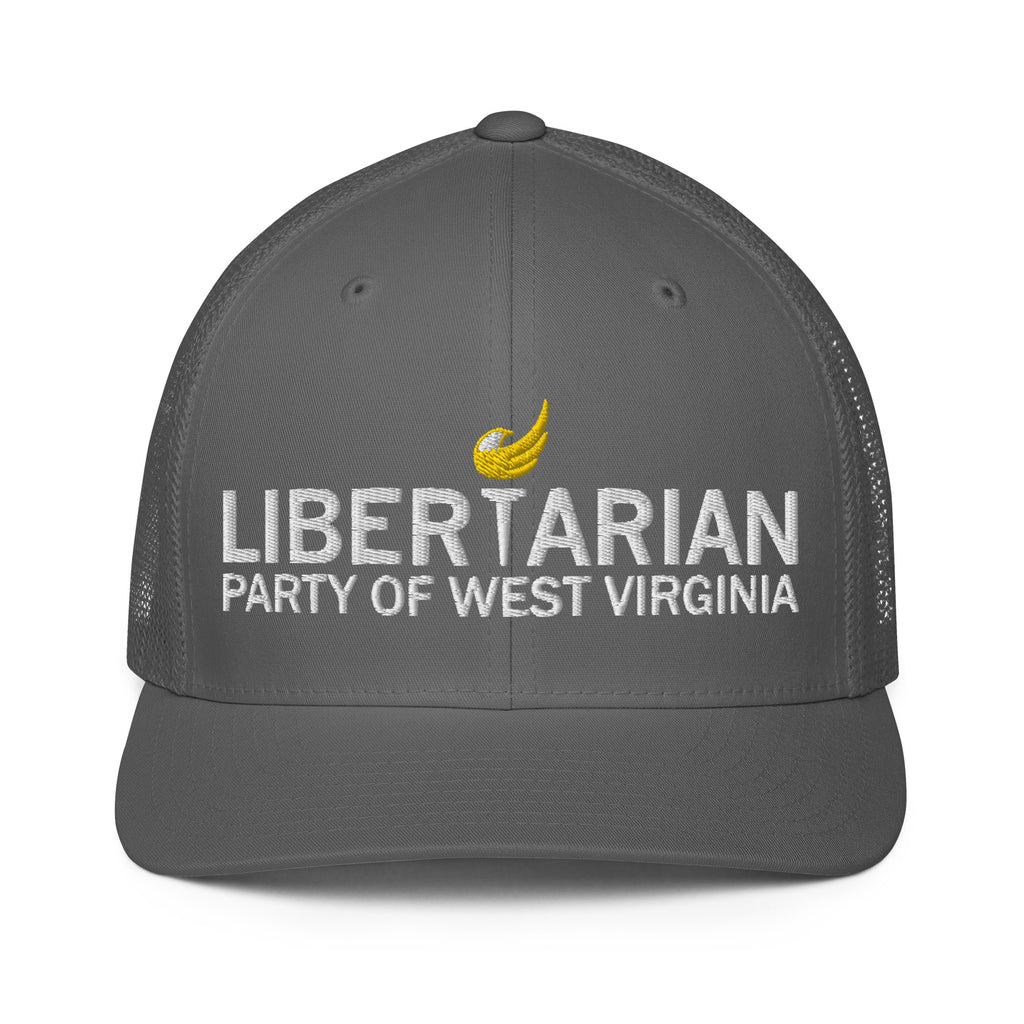 Libertarian Party of West Virginia Closed-back trucker cap