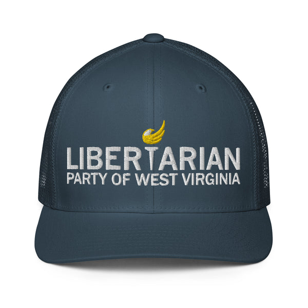 Libertarian Party of West Virginia Closed-back trucker cap