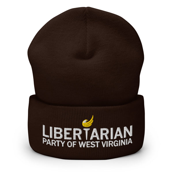 Libertarian Party of West Virginia Cuffed Beanie