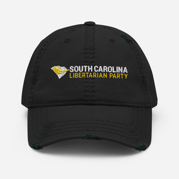 South Carolina Libertarian Party Distressed Dad Hat