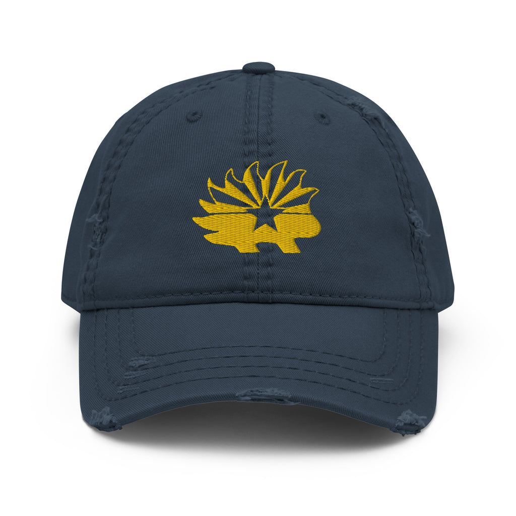 Arizona Libertarian Party Distressed Dad Hat - Proud Libertarian - Libertarian Party of Arizona