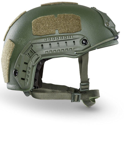 FAST High-Cut Ballistic Helmet | NIJ Level IIIA+ | Tan, Black, Green - Proud Libertarian - Atomic Defense