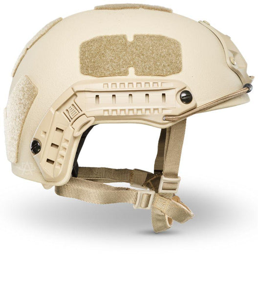 FAST High-Cut Ballistic Helmet | NIJ Level IIIA+ | Tan, Black, Green - Proud Libertarian - Atomic Defense